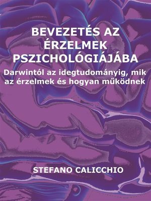 cover image of Bevezetés az érzelmek pszichológiájába